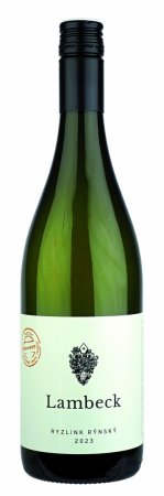 Lahev vína Ryzlink rýnský Joannes 2023, zemské víno (polosuché)