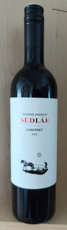 Lahev vína Cabernet 2023, zemské víno (suché)