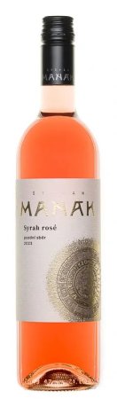 Lahev vína Syrah rosé 2023, pozdní sběr (suché)