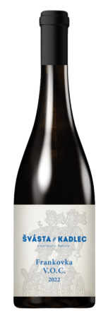 Lahev vína Frankovka V.O.C. Růžové hory 2022, voc (suché)