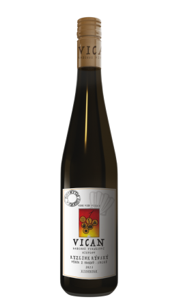 Lahev vína Ryzlink rýnský 2023, výběr z hroznů (suché)