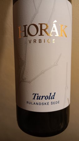 Lahev vína Turold – Rulandské šedé 2021, pozdní sběr (polosuché)