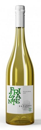 Lahev vína Frizzante Riesling 2021, zemské víno - perlivé (polosuché)