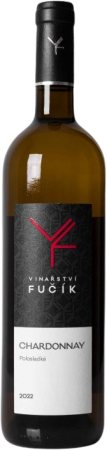 Lahev vína Chardonnay 2022, výběr z hroznů (polosladké)