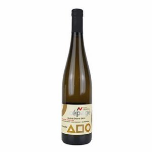 Lahev vína Cépage Muškát Ottonel 2022, pozdní sběr (polosuché)