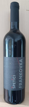 Lahev vína Frankovka 2021, zemské víno (suché)