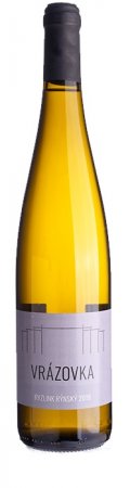 Lahev vína Ryzlink rýnský Vrázovka 2019, zemské víno (suché)