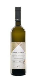 Lahev vína Cuvée Neupery blanc 2021, pozdní sběr (suché)