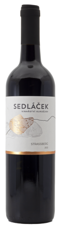 Lahev vína Strassberg 2022, zemské víno (suché)
