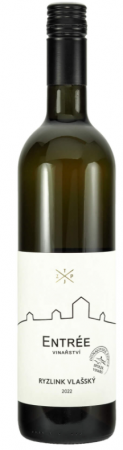 Lahev vína Ryzlink vlašský 2022, pozdní sběr (suché)