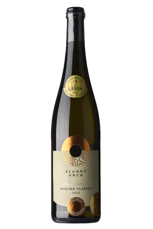 Lahev vína Ryzlink vlašský 2022, pozdní sběr (suché)