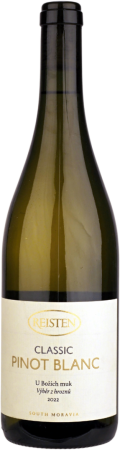 Lahev vína Pinot Blanc (Classic) 2022, výběr z hroznů (suché)