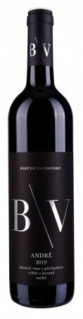 Lahev vína André 2019, výběr z hroznů (suché)