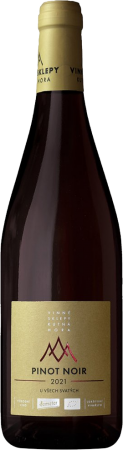 Lahev vína Pinot Noir 2021, zemské víno (suché)