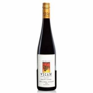 Lahev vína Merlot 2022, výběr z bobulí (polosladké)