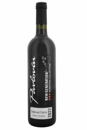 Lahev vína Cabernet Cortis 2022, výběr z hroznů (suché)