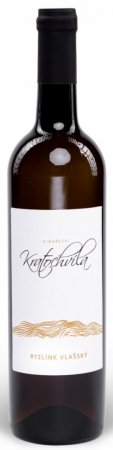 Lahev vína Ryzlink vlašský 2022, zemské víno (suché)