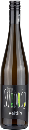 Lahev vína Veltlínské zelené 2022, pozdní sběr (suché)