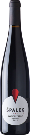 Lahev vína Zweigeltrebe 2021, pozdní sběr (suché)