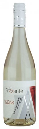 Lahev vína Muškát moravský frizzante 2022, jakostní perlivé víno (polosladké)