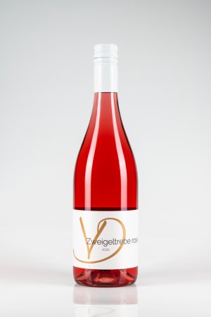 Lahev vína Zweigeltrebe rosé 2022, zemské víno (suché)