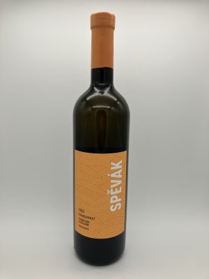 Lahev vína Chardonnay 2022, pozdní sběr (polosladké)