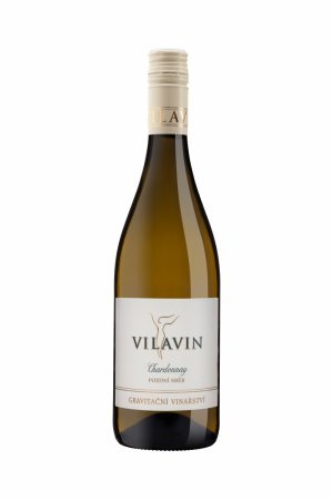 Lahev vína Chardonnay 2021, pozdní sběr (suché)