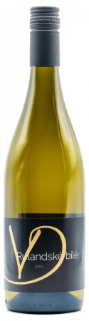 Lahev vína Rulandské bílé 2021, zemské víno (suché)