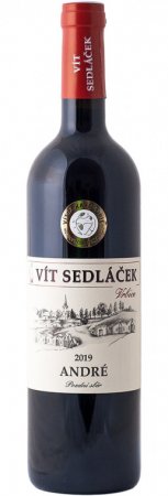 Lahev vína André 2019, pozdní sběr (suché)