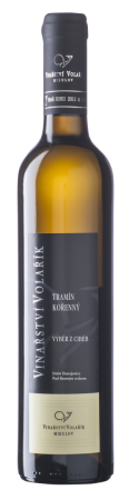 Lahev vína Tramín kořenný 2021, výběr z cibéb (sladké)