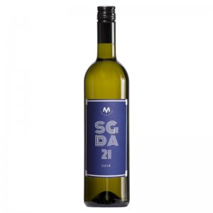 Lahev vína Sauvignon blanc 2021, pozdní sběr (suché)