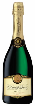 Lahev vína Chateau Bzenec brut 2017, šumivé víno stanovené oblasti (sekt s.o.)