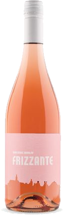 Lahev vína Frizzante Cabernet Sauvignon rosé 2021, zemské víno - perlivé (polosladké)