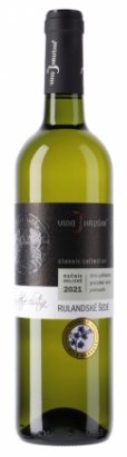 Lahev vína Rulandské šedé 2021, pozdní sběr (polosuché)