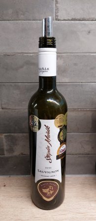 Lahev vína Sauvignon 2021, pozdní sběr (suché)