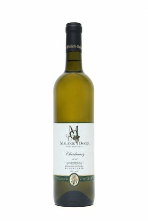 Lahev vína Chardonnay 2021, pozdní sběr (suché)