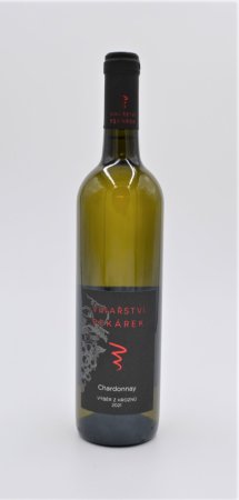Lahev vína Chardonnay 2021, výběr z hroznů (sladké)