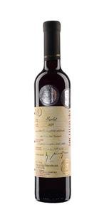 Lahev vína Merlot 2009, výběr z bobulí (sladké)