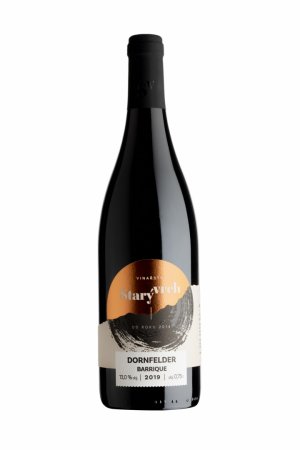 Lahev vína Dornfelder Barrique (Solitér) 2019, pozdní sběr (suché)