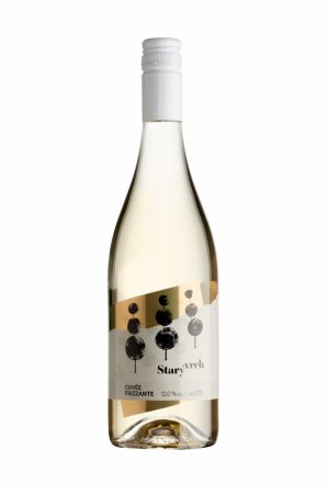 Lahev vína Frizzante cuvée (Sad), zemské víno - perlivé (polosuché)