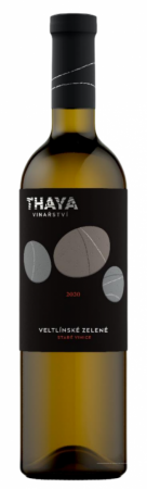 Lahev vína Veltlínské Zelené (Premium) 2020, pozdní sběr (suché)