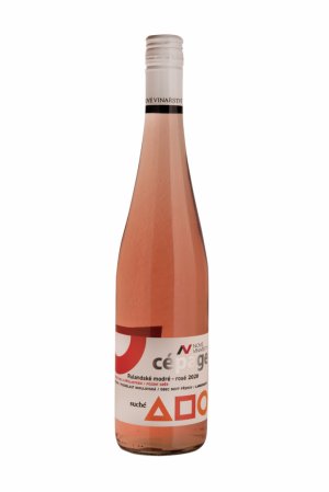 Lahev vína Cépage Rulandské modré rosé 2020, pozdní sběr (suché)