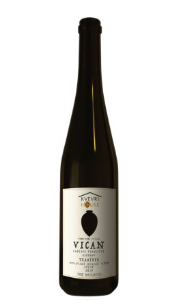 Lahev vína Traminer kvevri 2020, jakostní víno (suché)