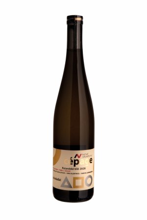 Lahev vína Cépage Rulandské bílé 2020, výběr z hroznů (polosladké)