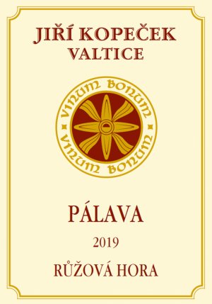 Lahev vína Pálava 2019, výběr z hroznů (polosladké)