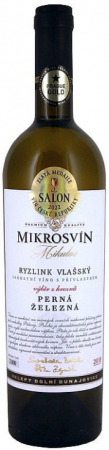 Lahev vína Ryzlink vlašský 4 sudy (Železná) 2018, výběr z hroznů (suché)