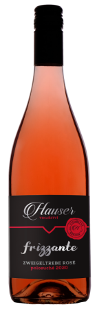 Lahev vína Zweigeltrebe rosé frizzante 2020, zemské víno - perlivé (polosuché)