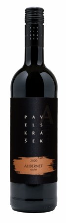 Lahev vína Alibernet 2020, zemské víno (suché)