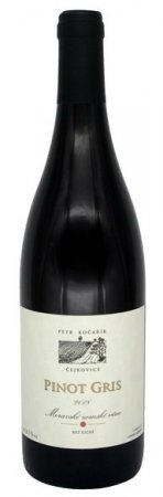 Lahev vína Pinot gris 2018, zemské víno (suché)