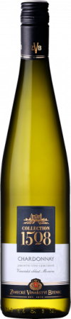 Lahev vína Chardonnay 2020, jakostní víno (polosuché)